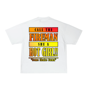 CALL DA FIREMAN T-shirt Back