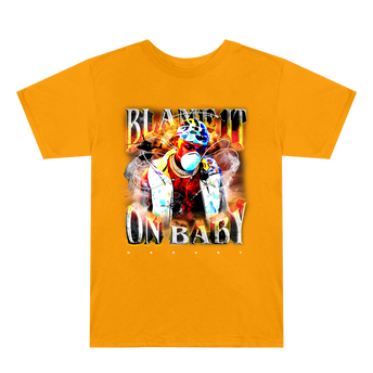 Blame It On Baby Light Orange Album Cover T-Shirt