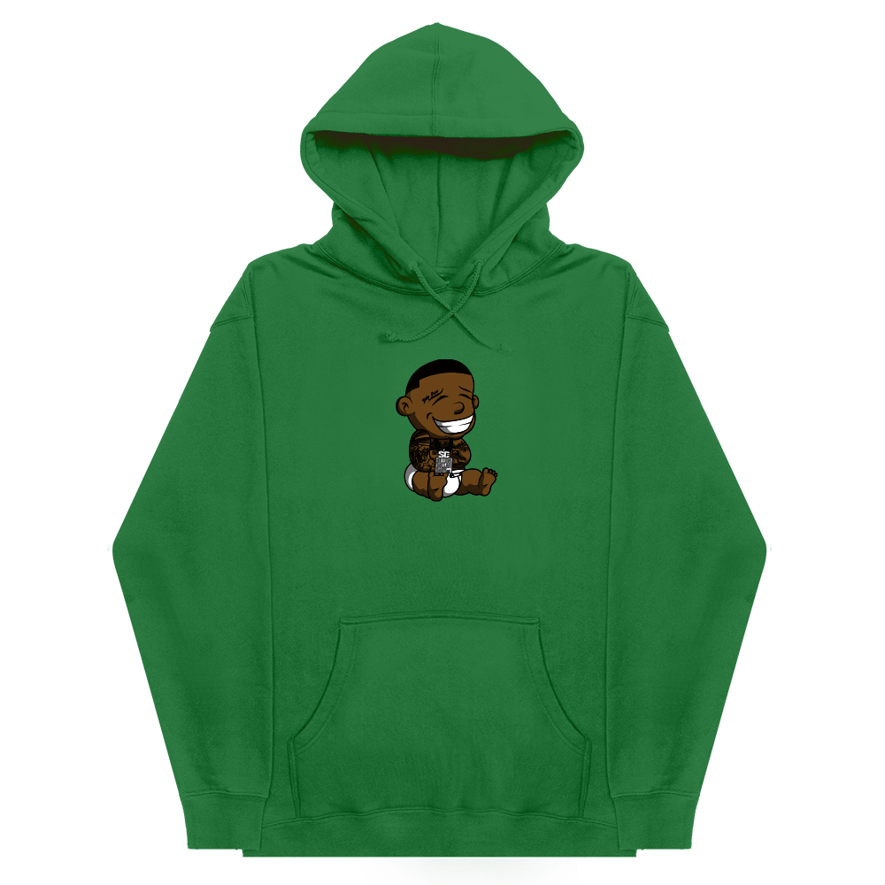 DaBaby Green Logo Hoodie