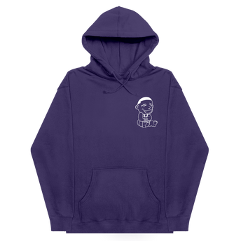 DaBaby Purple Outline Logo Hoodie