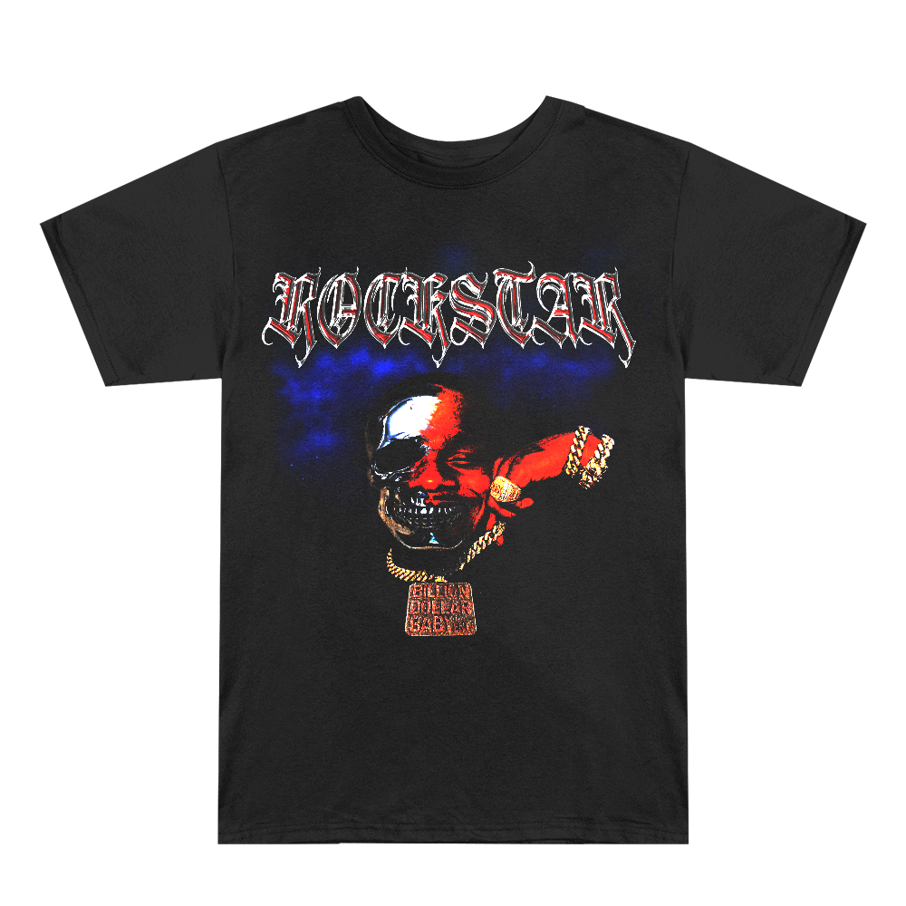 Rockstar Skull Black T-Shirt