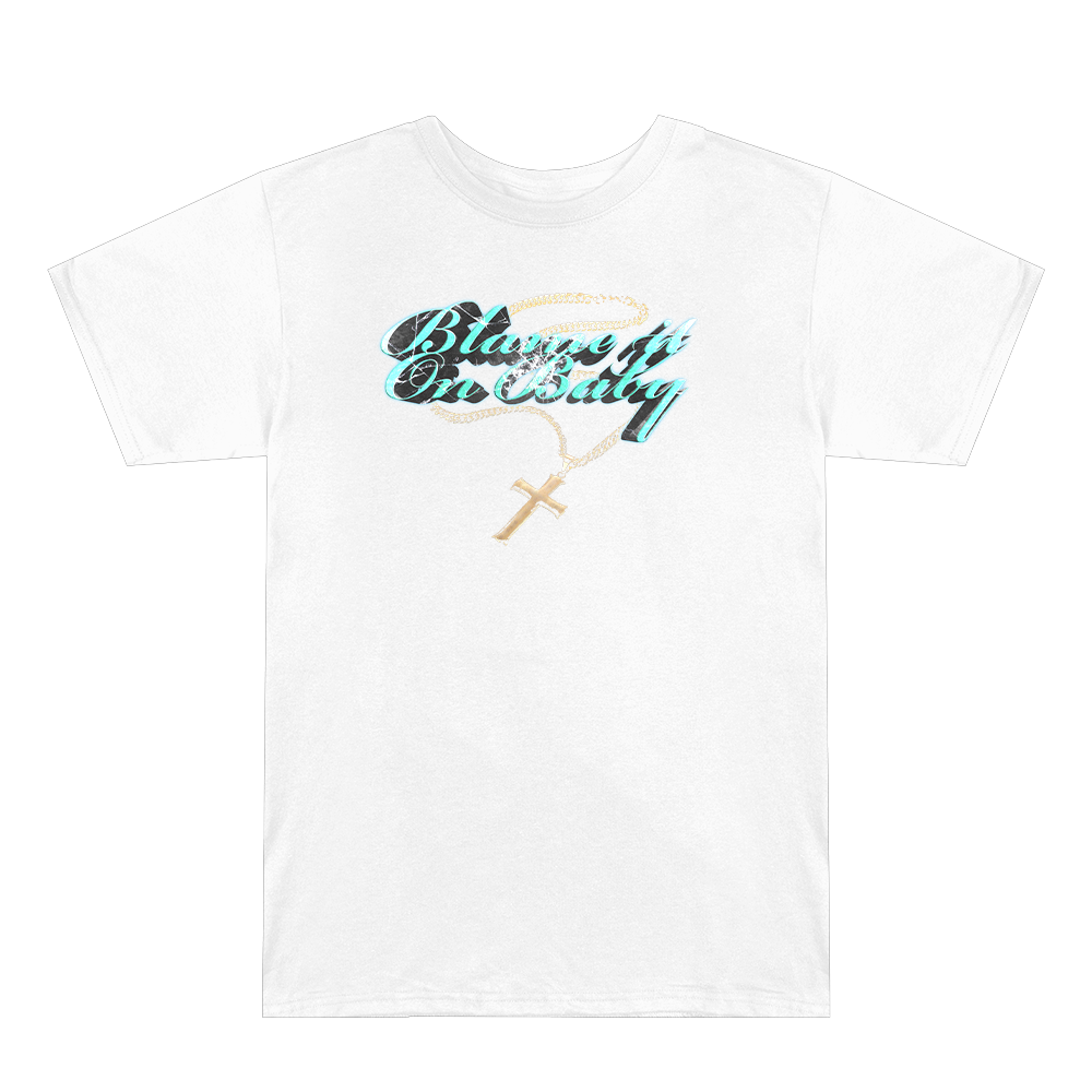 Blame It On Baby White Chain T-Shirt