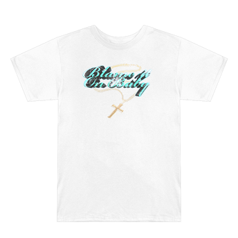 Blame It On Baby White Chain T-Shirt