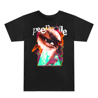 Peep Hole Black T-Shirt